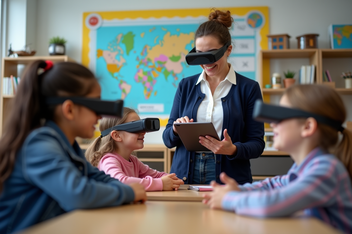 Utilisation de la réalité augmentée par les enseignants pour transformer l’éducation