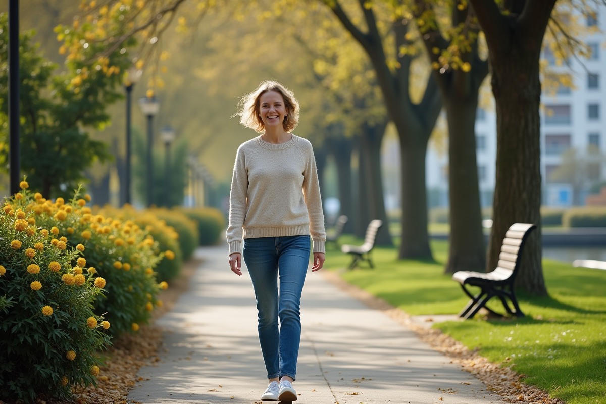 Heure idéale pour une promenade : conseils pour choisir le moment parfait